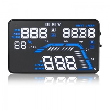 Auto Hud Head Up Display Q7 Car GPS Speedometers Digital Overspeed Speed Alarm Windshield Projector Universal Diagnostic Tool