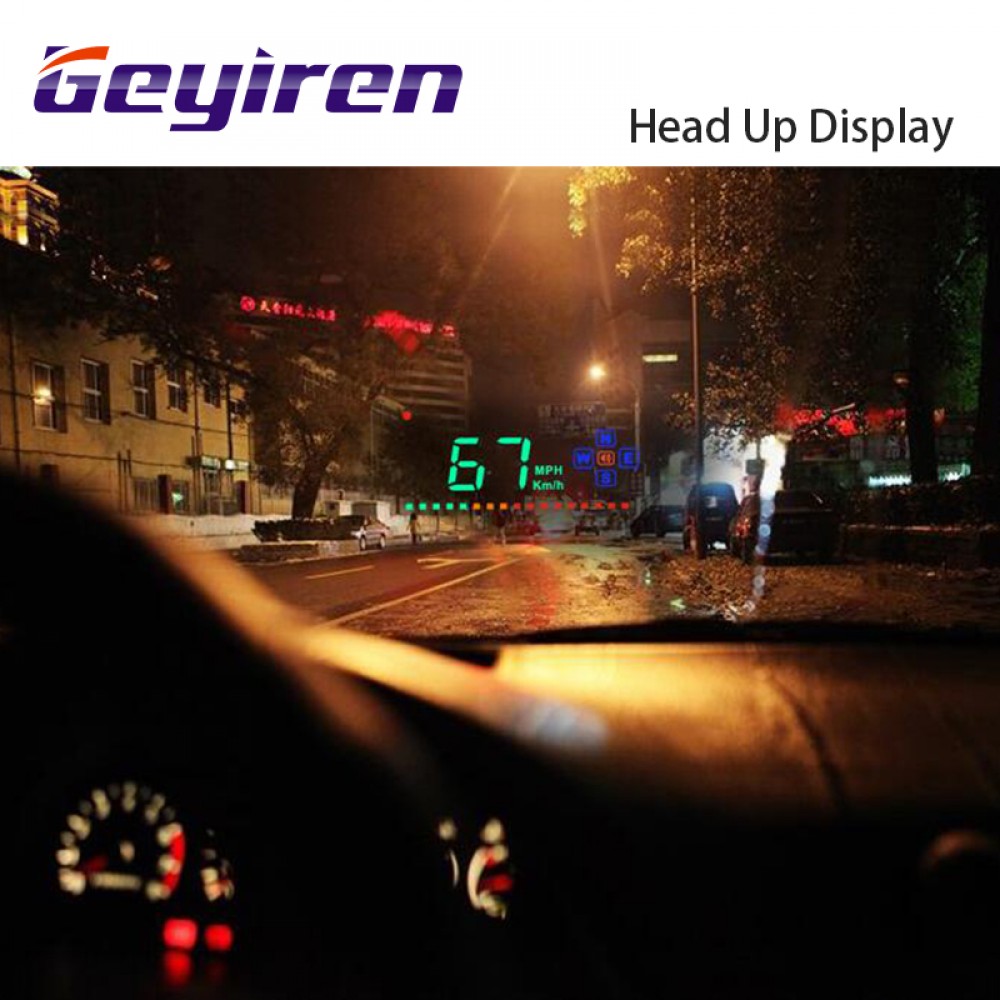 Compatible with All Car Speed Projector GPS Digital Car Speedometer A2 Electronics Head Up Display Auto HUD Windshield Projector