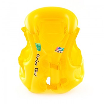 New Children Inflatable Swim Vest  Baby Kid Life Jacket Summer Beach Tourism Swimming Aid Water Sports