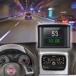 Head up Display GPS OBD HUD Car Computer Speedometer Voltage Fuel Consumption Temperature Gauge Safety Alarm Monitoring System