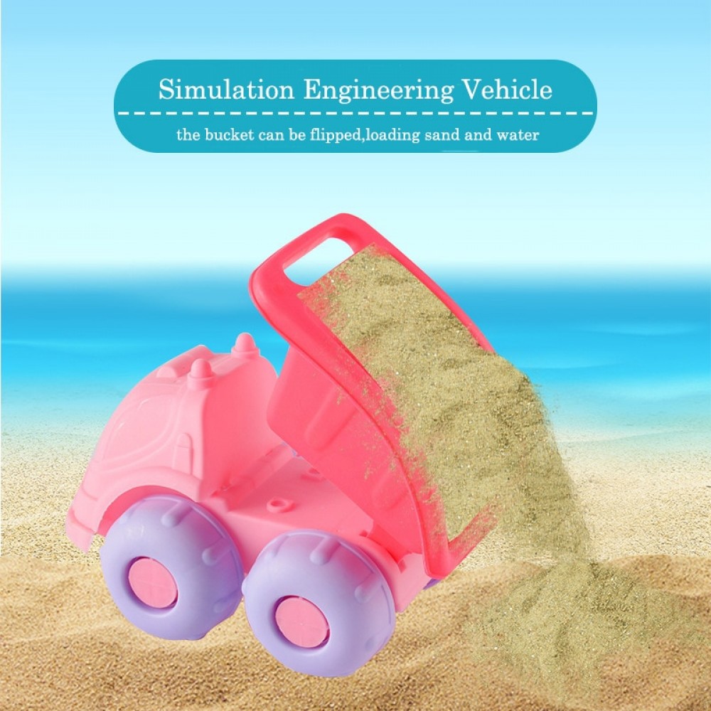 1Set Sand Water Beach Play Toys Set Kids Children Seaside Bucket Shovel Rake Kit Building Sea Horse Molds Funny Tools