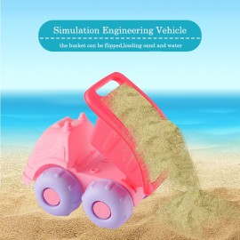 1Set Sand Water Beach Play Toys Set Kids Children Seaside Bucket Shovel Rake Kit Building Sea Horse Molds Funny Tools