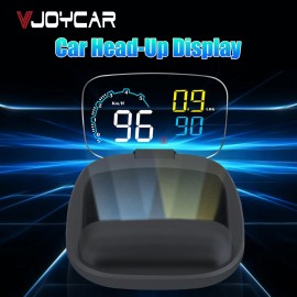 VJOYCAR 2019 New C600 OBD HUD Head Up Display On-board Car Computer Digital Speedometer OBD2 Projector Driving Fuel Consumption