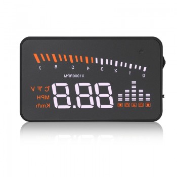 New Arrival X5 HUD Head Up Display Car Styling Speed Alarm OBD II OBD2 car hub windshield Projector Car Accessories