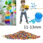 3000pcs colored soft crystal water paintball gun bullet growing crystal water balls soil water beads water gun toys 15 packet