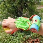 4M Range Wrist Water Gun Plastic Swimming Pool Beach Outdoor Shooter Toy Sprinkling Simba Spider-man
