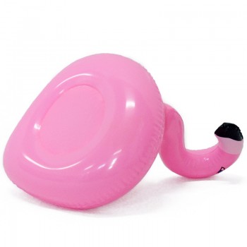 PIKAALAFAN New Hot Selling Mini Pink Flamingo Inflatable Drink Cup Holders Floating Toy Pool Can Party For Phone Cup 1Pcs