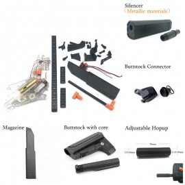 Toy mag-fed Kriss Vector V2 Toy Gel Ball Gun Accessories Children Outdoor Hobby water guns