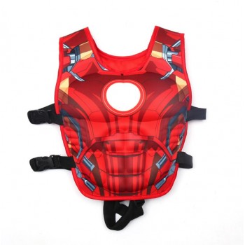 Childrens Super Hero Swimming Jackets Buoyant Vest Baby Kids Floating Iron Man Spiderman Clothes Bubble Lifebuoy Lifesaving