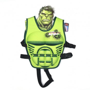 Childrens Super Hero Swimming Jackets Buoyant Vest Baby Kids Floating Iron Man Spiderman Clothes Bubble Lifebuoy Lifesaving