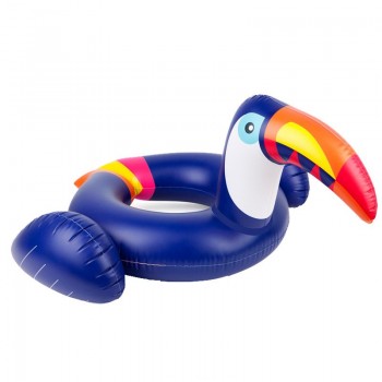 Inflatable Ride-ons Flamingo unicorn Water Toy Pool Rafts For Children Swim Leanring Tool Floating Kids Swim Pool Rafts Rings