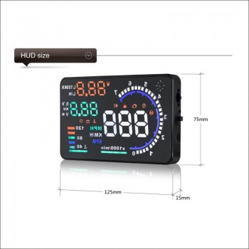 Car Information Projector Screen For Suzuki Grand Vitara / Swift - Safe Driving Refkecting Windshield HUD Head Up Display
