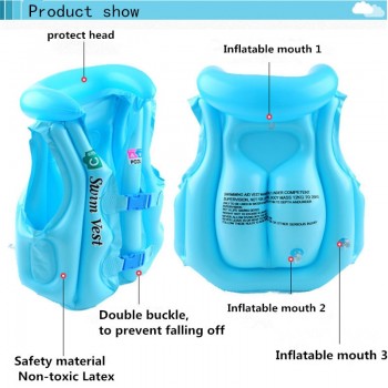 Summer Baby Safety Ride-On Swimming buoyancy vest Toys Kids Pool Float Swim Inflatable Tube life jacket Babies Toy gift SWM0755A