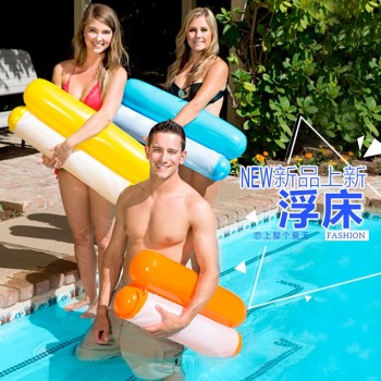 130*73cm Folding lounge chair floating Inflatable Water Swimming Toy for Adult Pool Rafts Swimming Inflatable Toys Gift