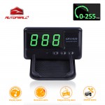 Universal Car HUD GPS Speedometer Head Up Display C60 Overspeed Alarm 1.3inch Windshield Digital Speed Projector For All Vehicle
