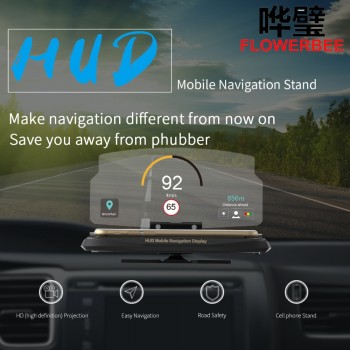car smartphone holder GPS navigation car smartphone HUD stand bracket projection for iPad iPhone Samsung Huawei Xiaomi