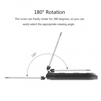 2 In1 Wireless Car HUD QI Charger Head Up Navigation Display Phone Charging Dock Fast Navigation Projection Less 6.5 Inch Degree