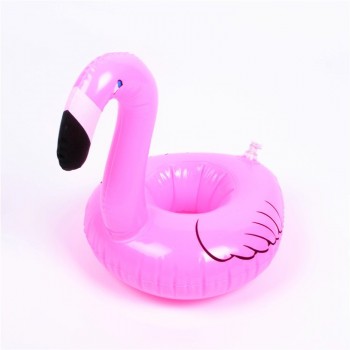 Hotsale PVC Inflatable Water Supplies Toys Cup Pad Inflatable Water Floating Drink Cup Seat Water Fun