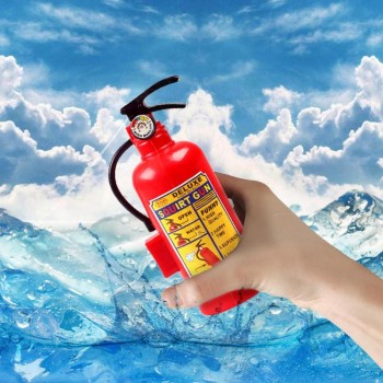 Simulation Fire Extinguisher Toy Plastic Water Gun Mini Spray Style Exercise Toys Kids Gift Bathtub Beach Squirt Toy