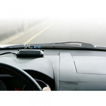 EANOP Mirror HUD Auto Car HUD Head-up Display OBD2 Speed Projector Speedometer KMH/KPM Temperature amp; Oil Consumption etc
