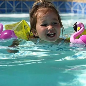 Inflatable Swim Arm Bands Water Wings Floatation Sleeves Cartoon Swimming Rings Tube Trainers Armbands Pool Floats Toys For Kids