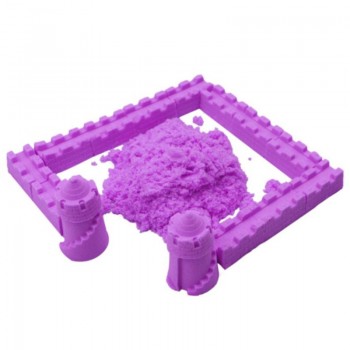 Colorful Space Magic Sand Play Fun Little Toys Sculpts Castle Architecture Set 59 pcs Molds Tool Kit , A Kinetic Sensory Art