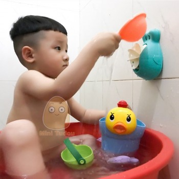 9PCS-19PCS Plastic Soft Baby Beach Toys Bath Play Set With Ducks Bucket Sand Tool Model Water Game Sand Playing For Kids