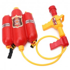 Children Fireman Backpack Nozzle Water Gun Beach Outdoor Toy Extinguisher Soaker