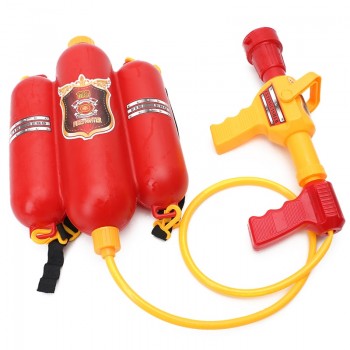 Children Fireman Backpack Nozzle Water Gun Beach Outdoor Toy Extinguisher Soaker