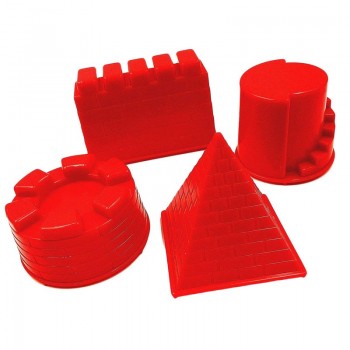 Creative Childrens Animal Pyramid Castle Sand Mold DIY Summer Beach Tool Set Classic Water Playing Toys For Kids