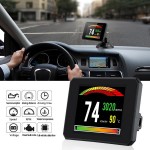 P16 3 Inch LCD Car Head Up Display Auto Intelligent On-Board Computer HUD obd2 Car Speedometerhud Display Car Electronics