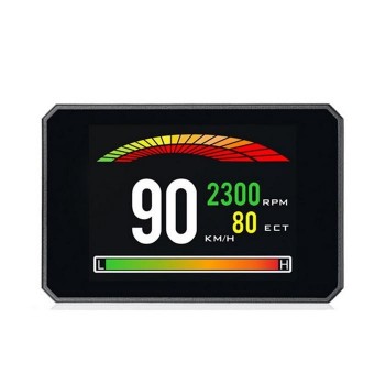 P16 3 Inch LCD Car Head Up Display Auto Intelligent On-Board Computer HUD obd2 Car Speedometerhud Display Car Electronics