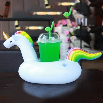 Unicorn Cup Inflatable Unicorn Cup Holder Water Cola Drink Sets
