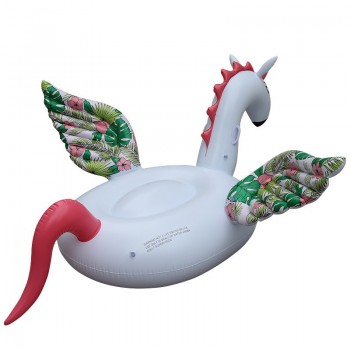 25 Style Giant Flamingo/Unicorn/Toucan/Swan/Pegasus Inflatable Pool Float Ride-On Mattress Water Party Toys For Adult Kids boia