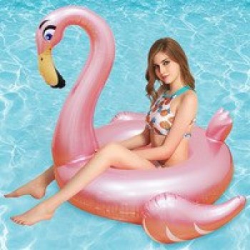 25 Style Giant Flamingo/Unicorn/Toucan/Swan/Pegasus Inflatable Pool Float Ride-On Mattress Water Party Toys For Adult Kids boia