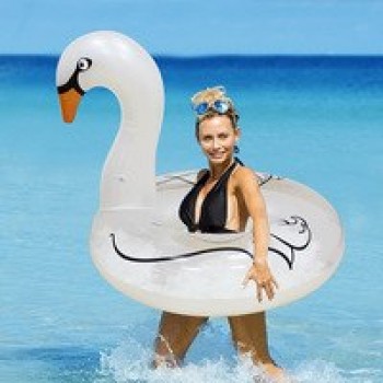 25 Style Giant Flamingo/Unicorn/Toucan/Swan/Pegasus Inflatable Pool Float Ride-On Mattress Water Party Toys For Adult Kids boia