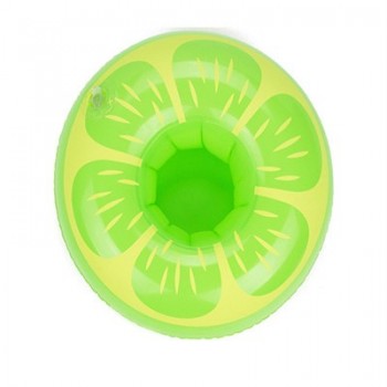 PIKAALAFAN PVC Inflatable Fruit Water Cup Holder Inflatable Water Floating Drink Cup Pineapple Lemon Cup Holder Pool Toys