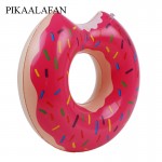 PIKAALAFAN Doughnut Thickening Swim Ring Adult Inflatable Swimming Ring Adult Children Underarm Ring Large Size Life Buoy
