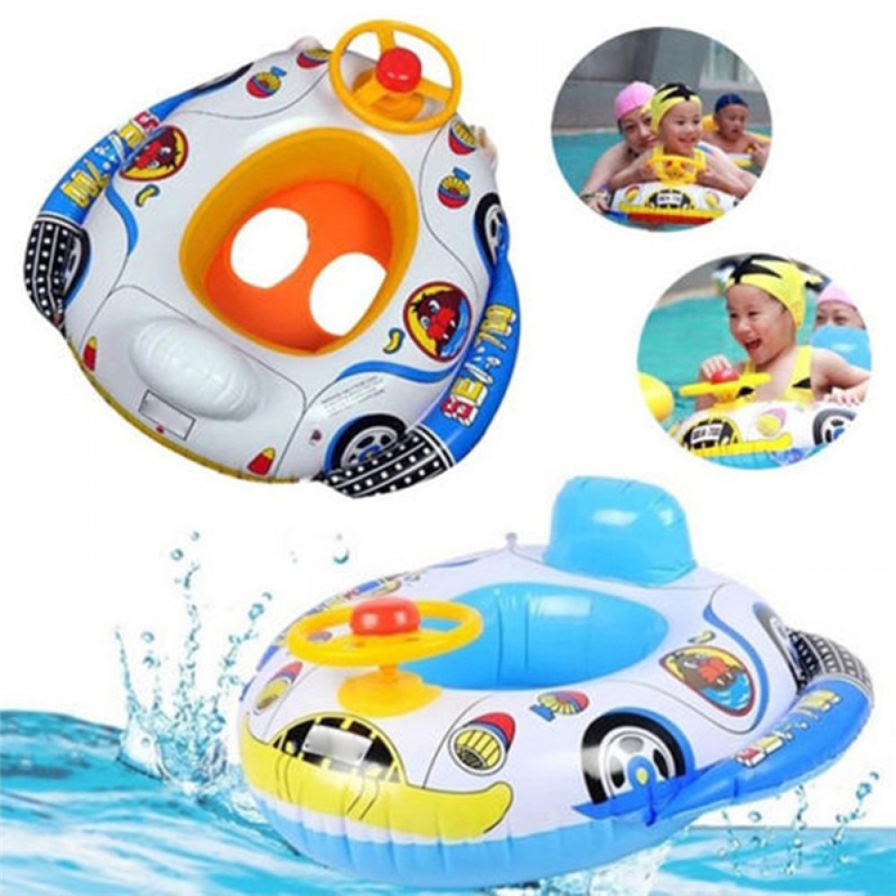High Quality Safety Baby Infant Swimming Float Boat Inflatable Seat Kids Floats Pool Water Sport Ring Swim