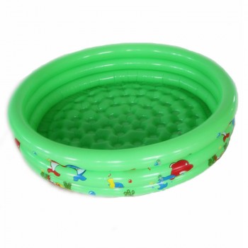 Ride On Round Kids Swimming Pool Rafts Inflatable Summer Water Play Pool Lovely Animal Fish Print Children Ocean Ball Pool Tent