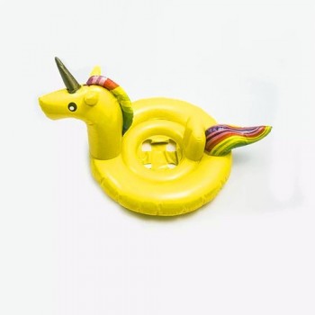 Baby Swimming Ring Unicorn Baby Float Inflatable Ring Kids Swimming Pool Toys inflatable wheels circle for bathe for children