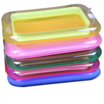 Inflatable Beach Sand Tray Plastic Mobile Table For Children Kids Indoor Playing Sand Clay Color Mud Toys Accessories Multi-func