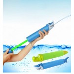 1pcs New Foam Water Pistol Shooter Shark/Crocodile Water Guns Super Cannon Toy Children Summer Swimming Beach Toy Color Random