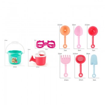 9pcs New Colorful Beach Sand Toys For Children Cute Funny Educational Game Kids Beachside Classic Enlighten Toys Gifts
