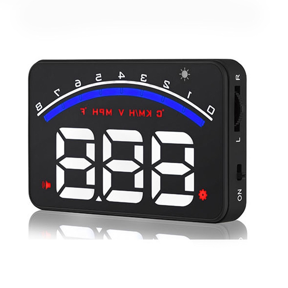 Digital Car Speedometer HUD Head Up Display OBD2 Display On-board Computer Diagnostic Tool Auto HUD Projector on the Windshield