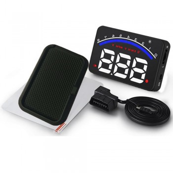 Digital Car Speedometer HUD Head Up Display OBD2 Display On-board Computer Diagnostic Tool Auto HUD Projector on the Windshield