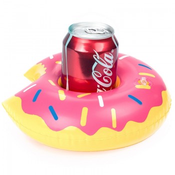 Donuts Inflatable Cup Holder Triangle Inflatable Cup Holder PVC Inflatable Water Coaster