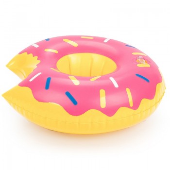 Donuts Inflatable Cup Holder Triangle Inflatable Cup Holder PVC Inflatable Water Coaster