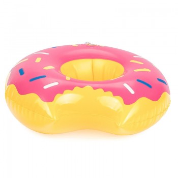 Donuts Inflatable Cup Holder Triangle Inflatable Cup Holder PVC Inflatable Water Coaster