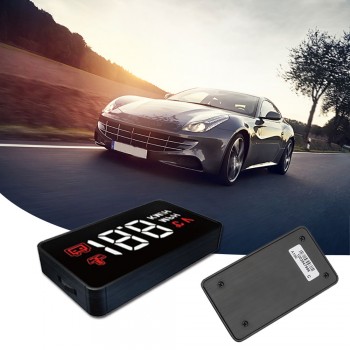 GEYIREN A100 Car HUD OBD2 Head-Up Display Digital Speedometer Projector Overspeed Reminding Auto Accessories Voltage Alarm